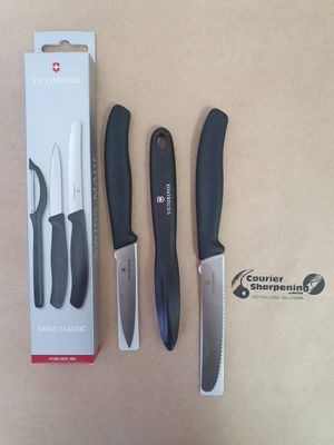 Victorinox 3pc Paring Knife Set + Peeler