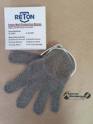 Wrist Length Mesh Glove - Plastic Strap