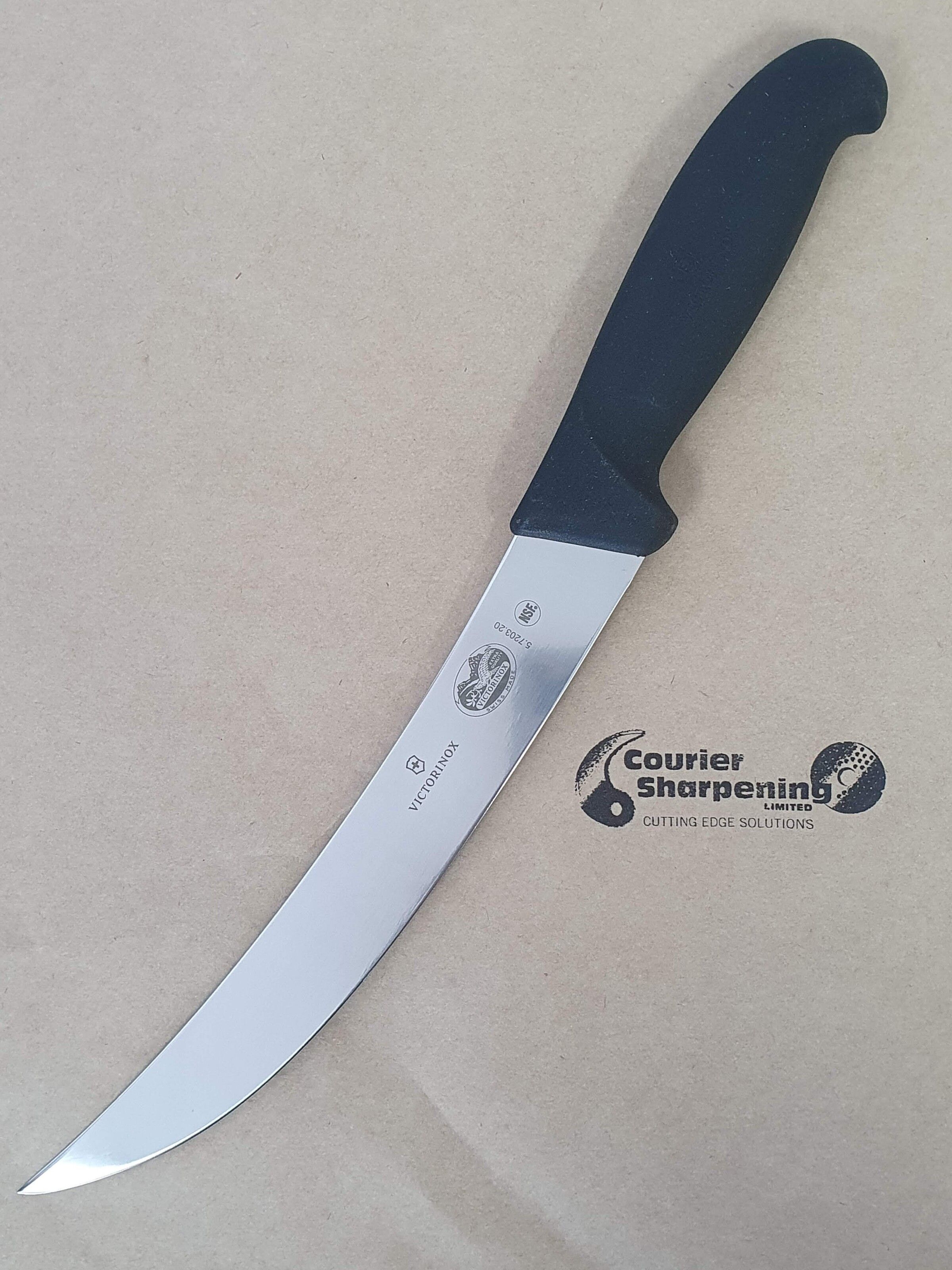 Victorinox Fibrox Cimeter Steak Knife, Butcher Knives Courier