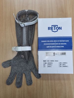 Forearm Length Mesh Glove - Plastic Strap