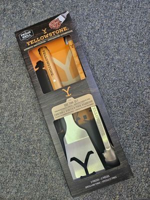 FLASH SALE! Yellowstone 2PC BBQ Tool Set