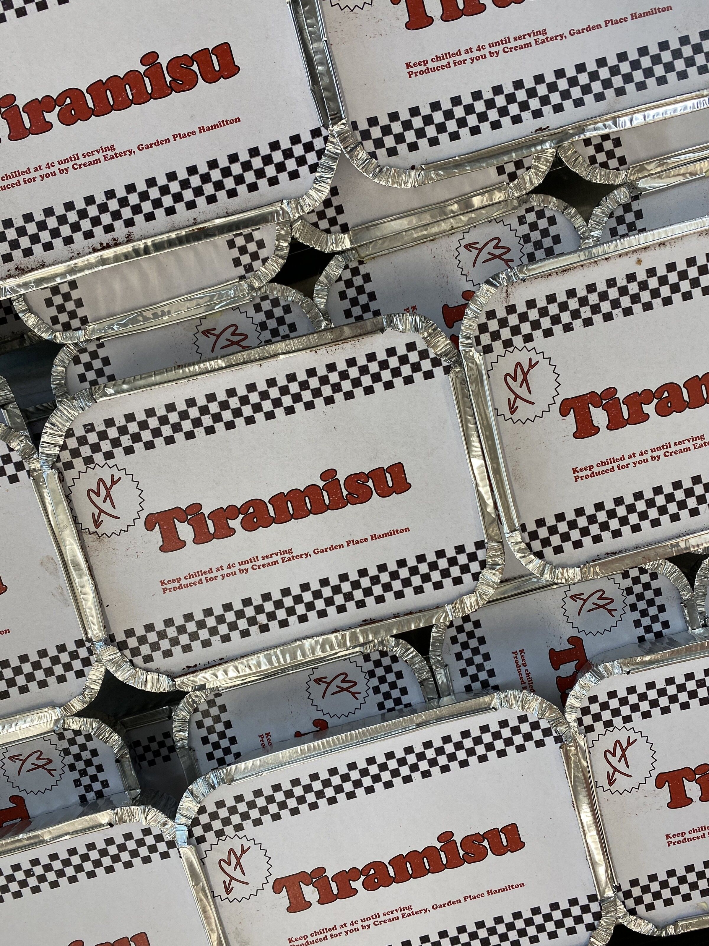 Tiramisu tray