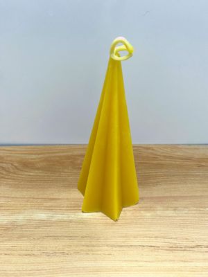 Star Beeswax Candle