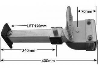 Manutec Quick Release Adjustable Leg Standard Foot 400mm-520mm