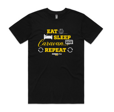Eat, Sleep, Caravan, Repeat IORV T-shirt