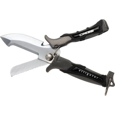 CRESSI ALLIGATOR KNIFE SCISSOR