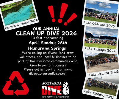 HAMURANA SPRINGS DIVE CLEAN UP 2026 RSVP