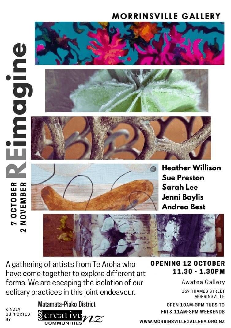 reimagine exhibition poster