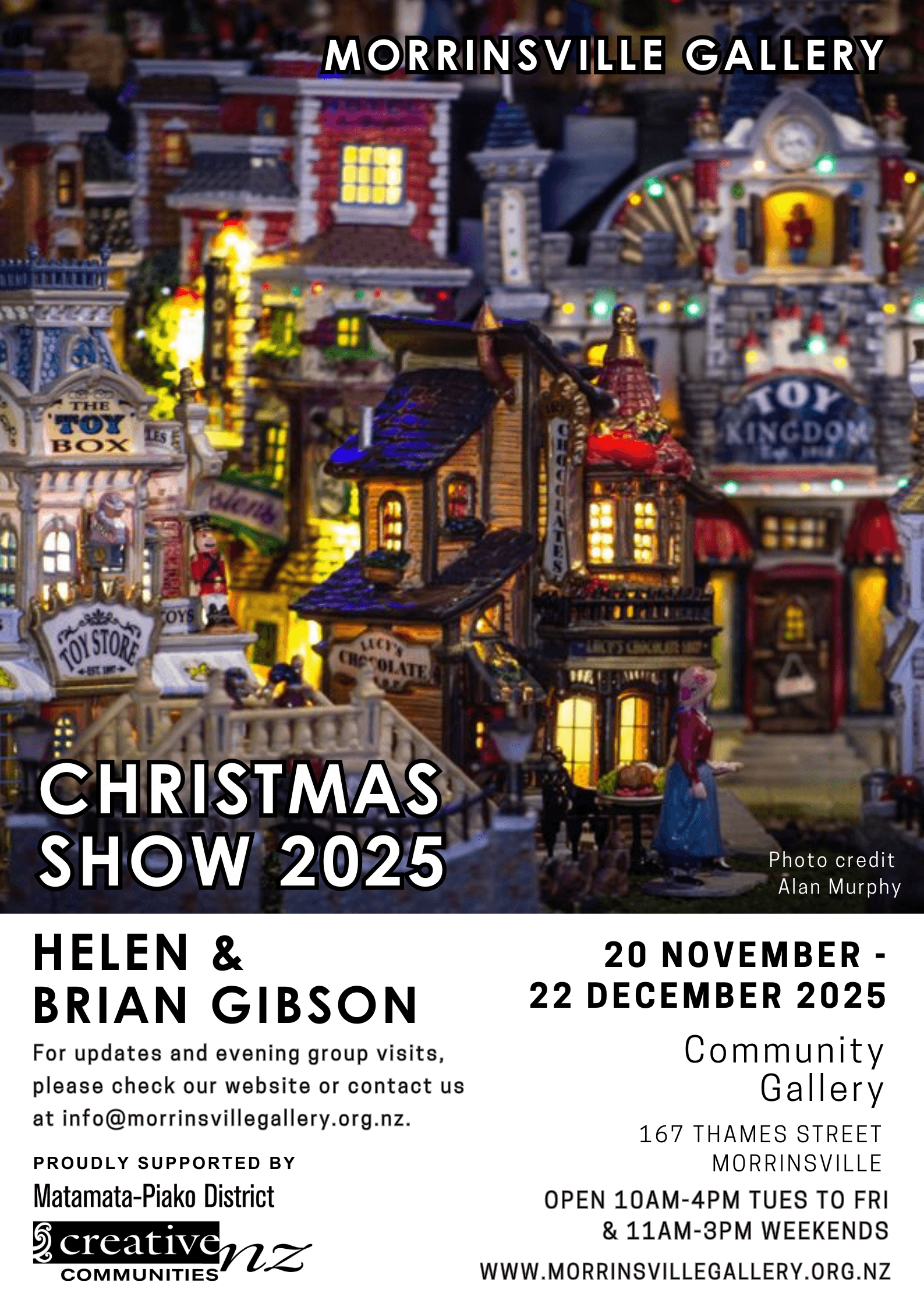 Christmas show poster