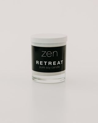 Zen Retreat - White Candle