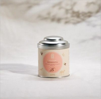 Bestow Generositea Organic Herbal Tea Tin