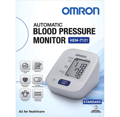 Omron Blood Pressure Monitor Hem7121