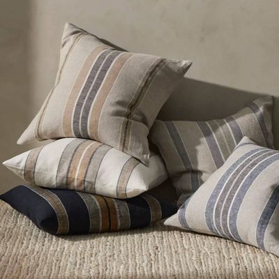 Franco Linen Stripe 50 x 50cm Cushion