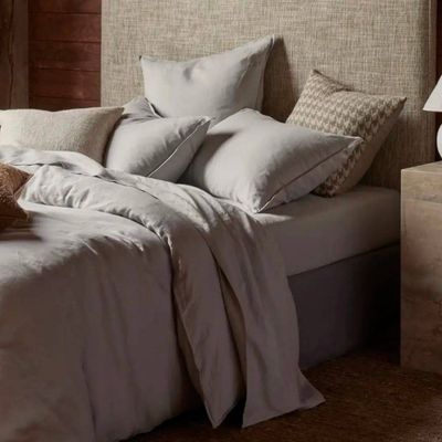 Ravello 100% Linen Bedding Fitted Sheet by Weave - 9 colours