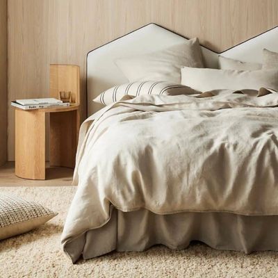 Ravello 100% Linen Bedding Standard Pillowcase by Weave - 9 colours