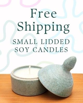 FREE Shipping on all small lidded candles