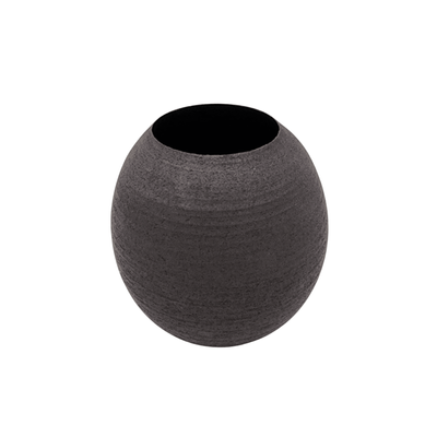 Black Clay Vase