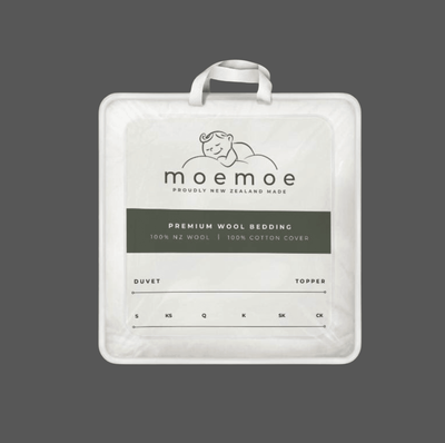 Moemoe 100% NZ Wool Duvet Inner (Everyday Weight)