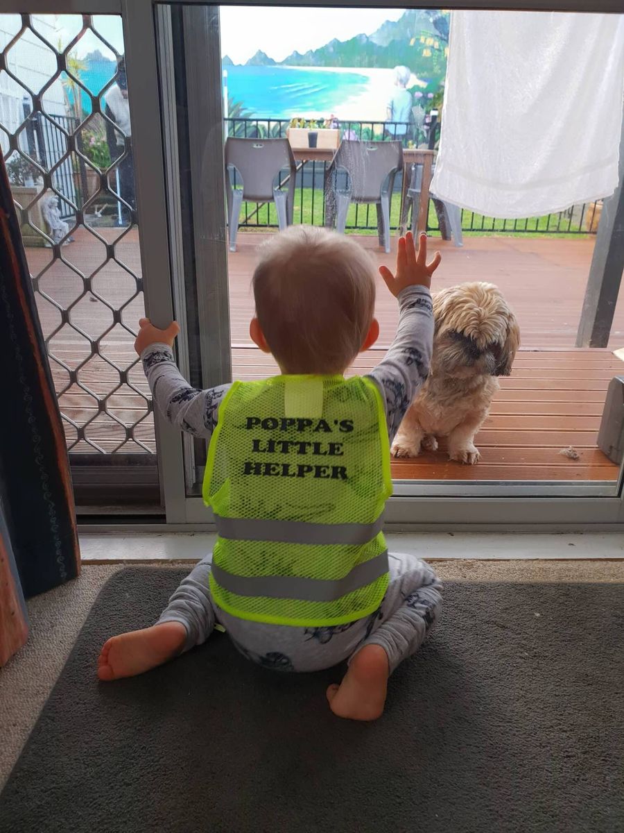 Personalised kids clearance hi vis