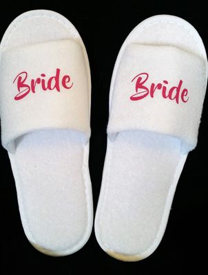 Personalised Wedding Slippers