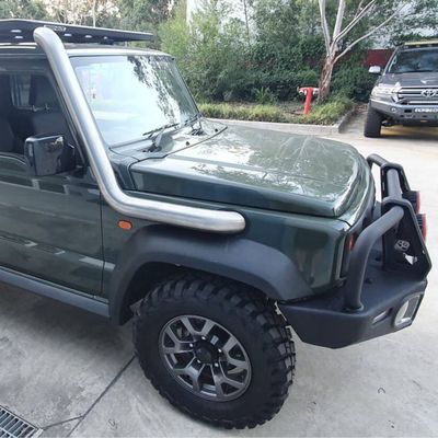 Suzuki Jimny Torqit Snorkel - Brushed Stainless