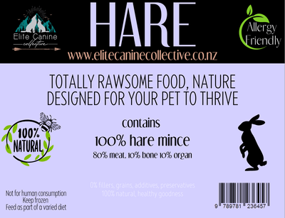 Raw Hare Mince 1kg