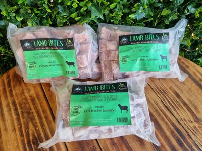 Raw Lamb Bites 1kg