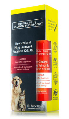 Omega Plus King Salmon &amp; Antarctic Krill Oil 300ml