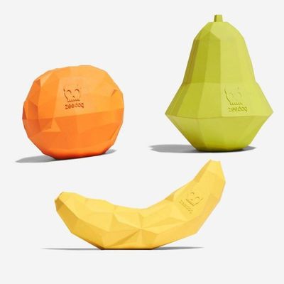 Zee.Dog Super Fruitz Treat Dispensing Dog Toy - Banana