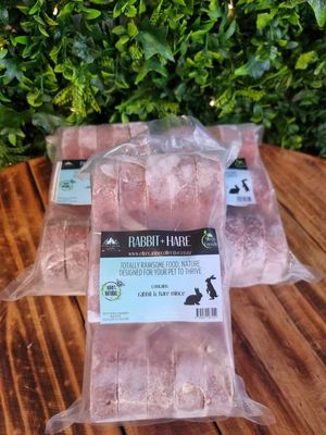 Raw Rabbit &amp; Hare Mince 1kg