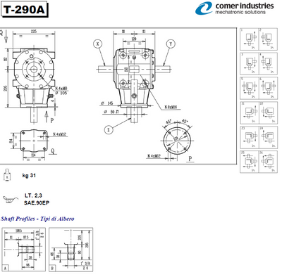 T-290A Series Gearboxes