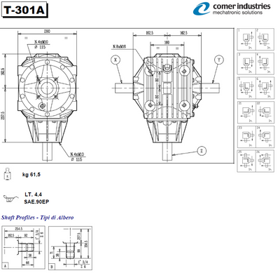 T-301A Series Gearboxes