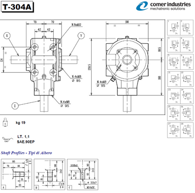 T-304A Series Gearboxes
