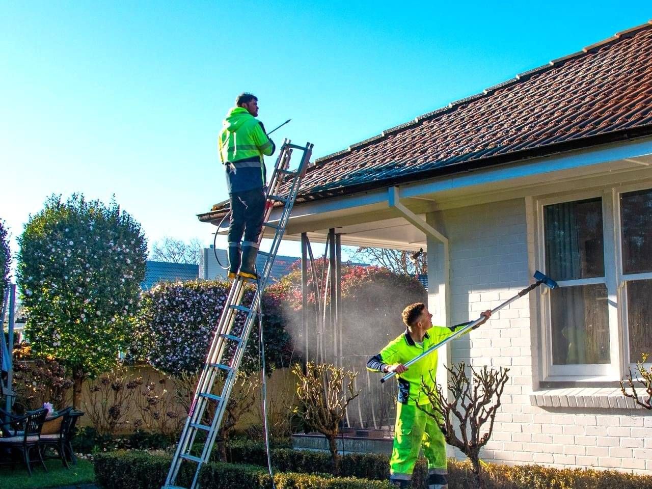 DryGutts house washing Cambridge home