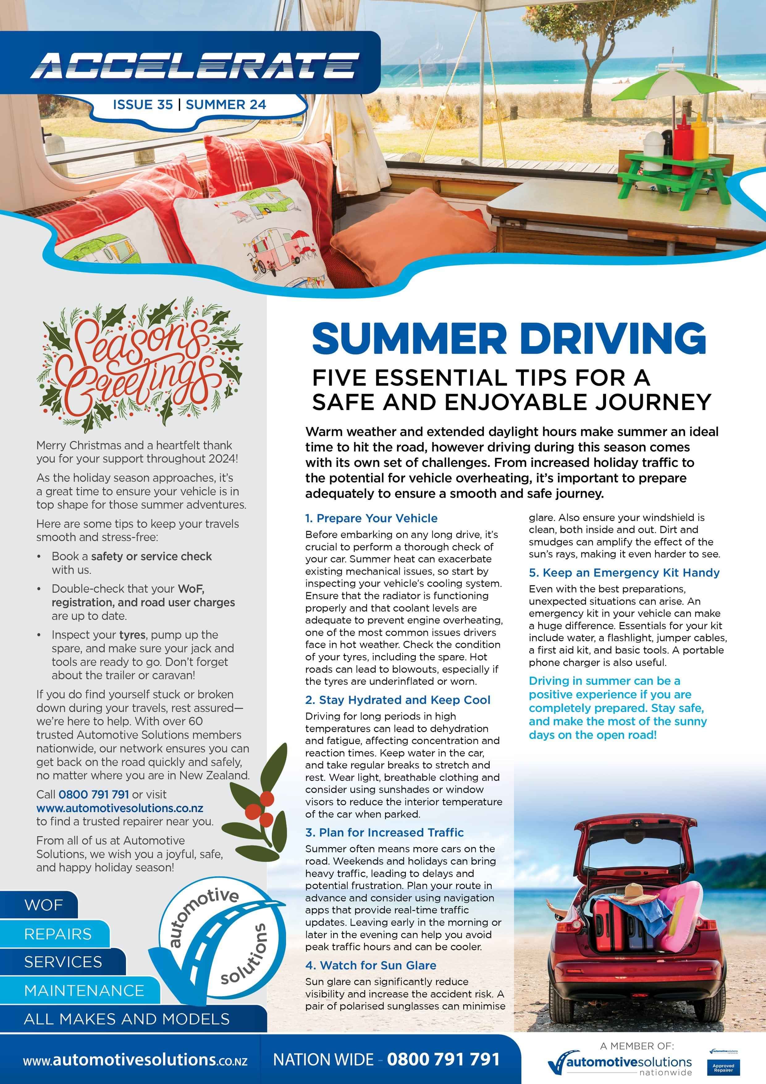 Mechanics New Zealand. Automotive Solutions Summer 2020 Newsletter