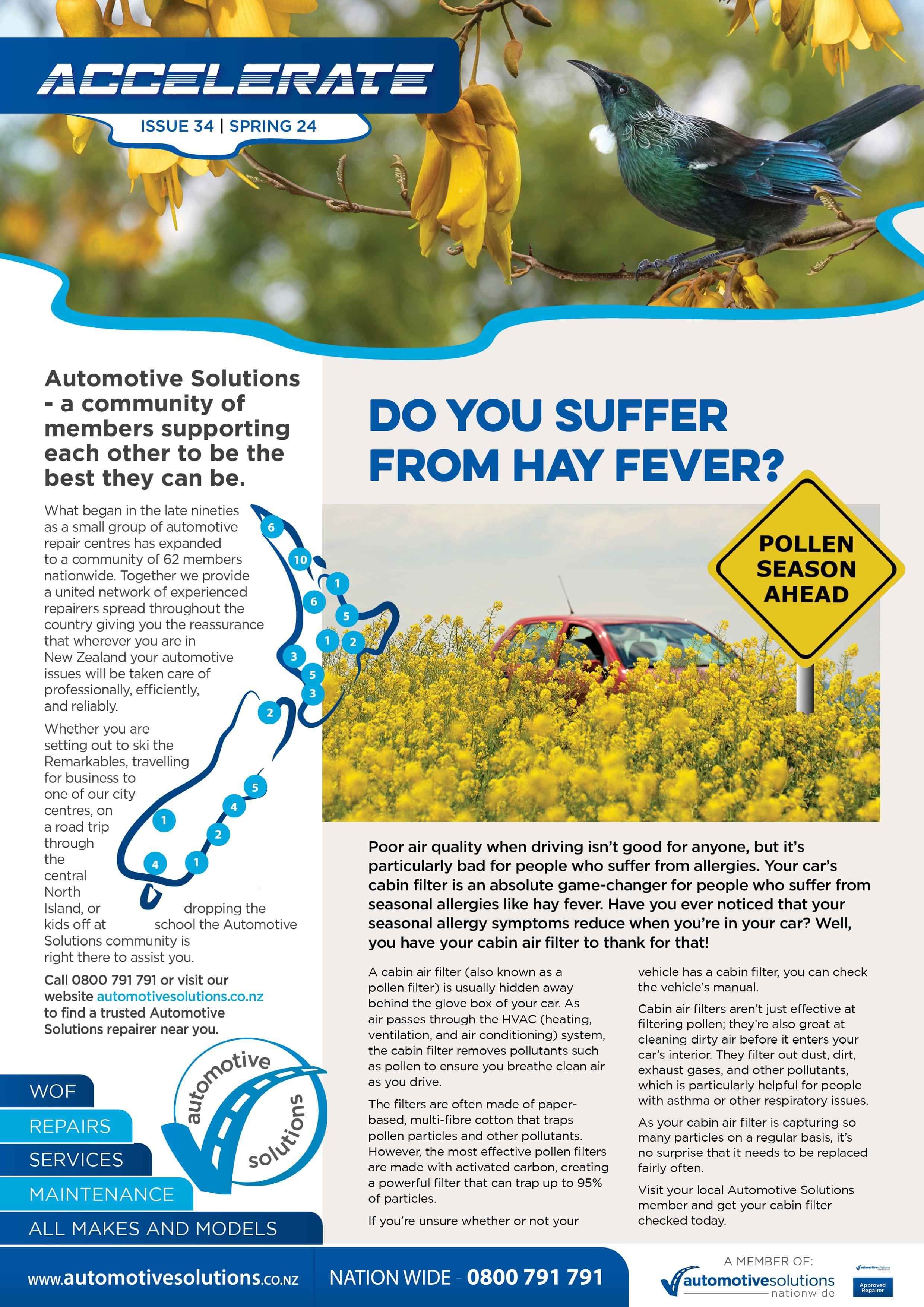 Mechanics New Zealand. Automotive Solutions Autumn 2021 Newsletter