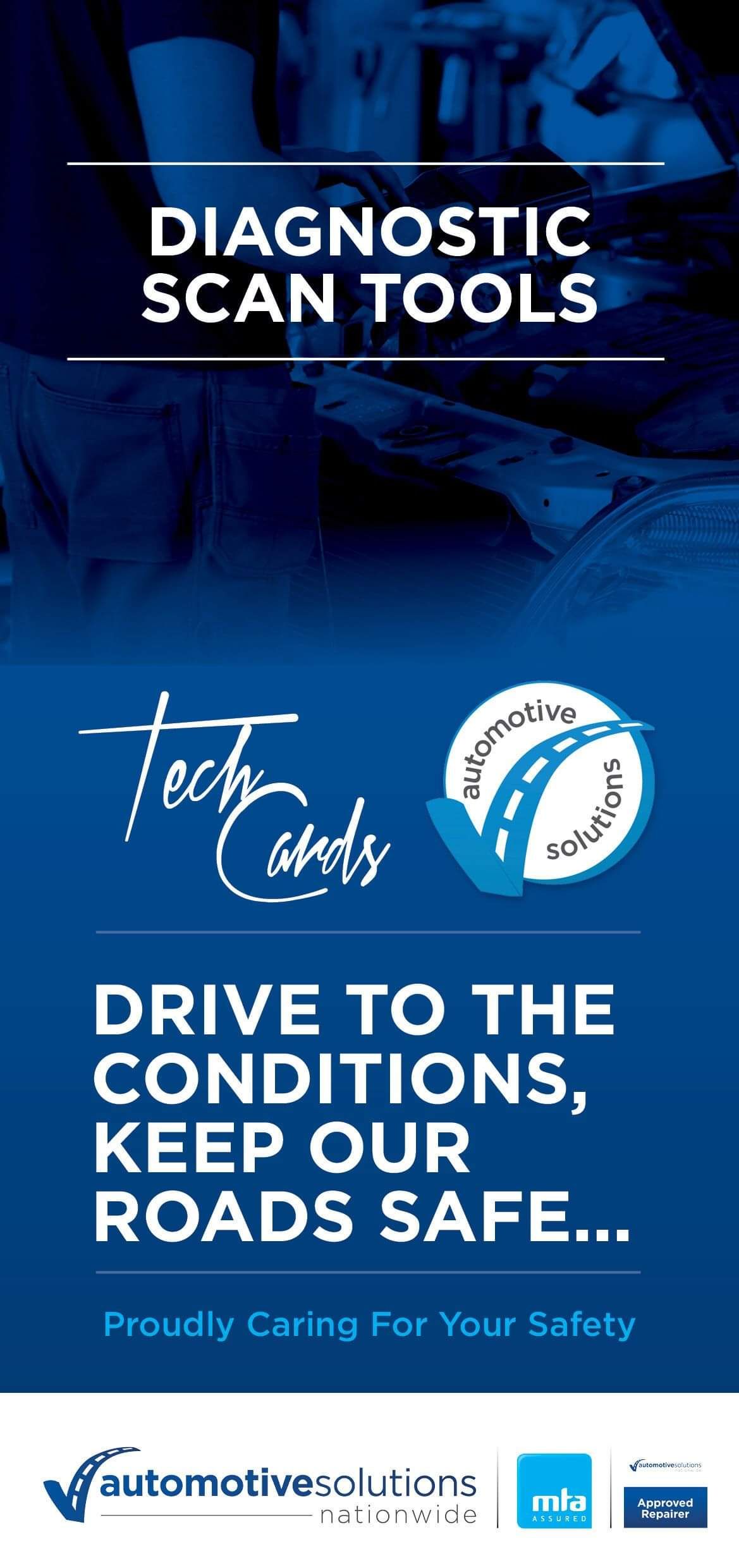 Automotive Solutions Diagnostic Scan Tool Information Card