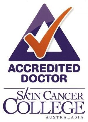 Accredited doctor of the Skin Cancer College
