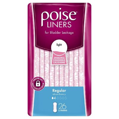 Poise Liners - Light 26 Pack