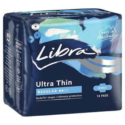 Libra Ultrathin Regular Pad with Wings