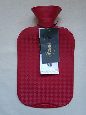 Fashy Hot Water Bottles (red, blue, grey)