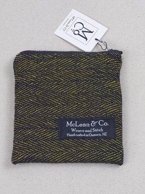 Purse - black + olive