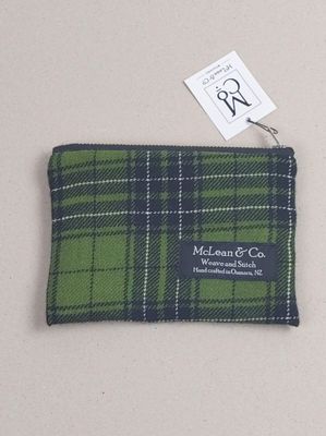 Purse - forest green tartan