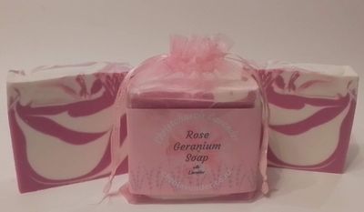 Lavender &amp; Rose Geranium Soap