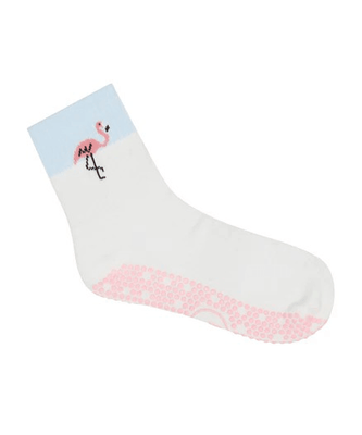 Grip Socks - Deco Flamingo