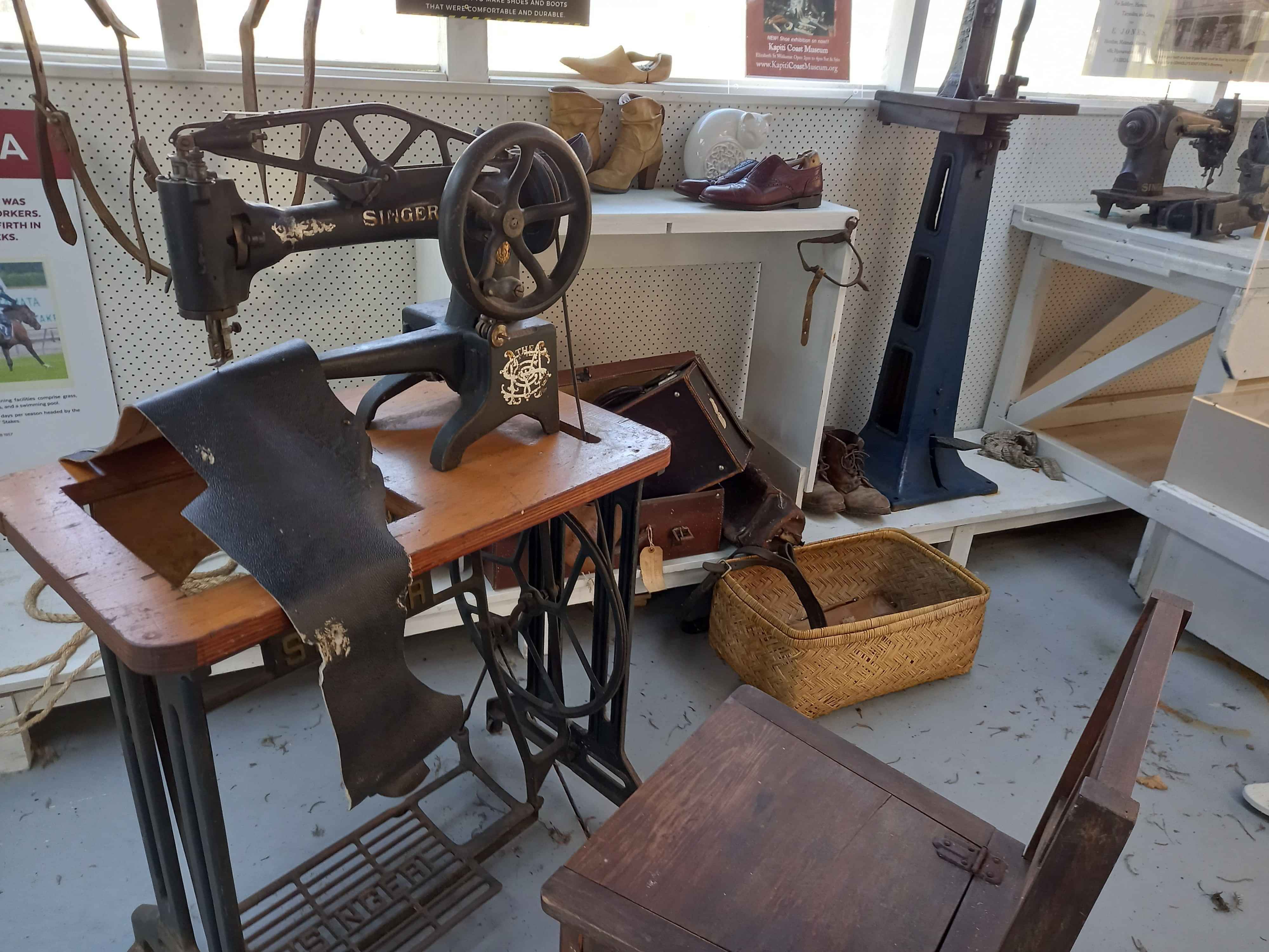 New machine board in machinery park