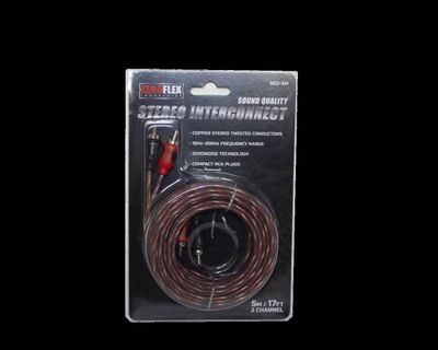 Zeroflex Stereo RCA 5Meter Cable