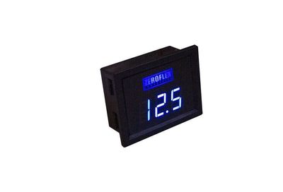 Zeroflex INT-VOLT12 Universal Illuminated Voltage Gauge