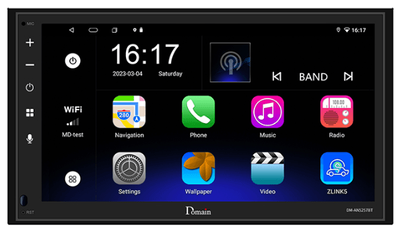 Domain DM-AN5257BT Android 11 OS works with Wifi Off-line Map and Wireless Mirror Link