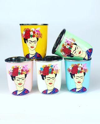 Frida Handpainted Tumbler Small